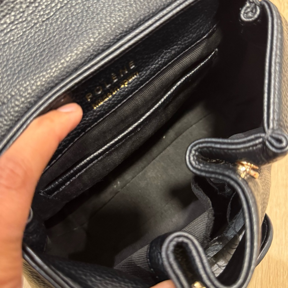 Polene numero leather mini bag - Picture 4 of 8